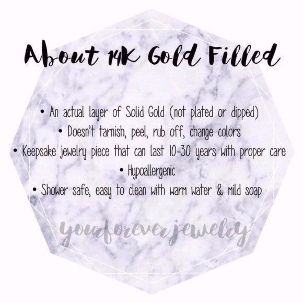 ✨14K Gold-Filled Blank Bar Bracelet✨ - Picture 6 of 7